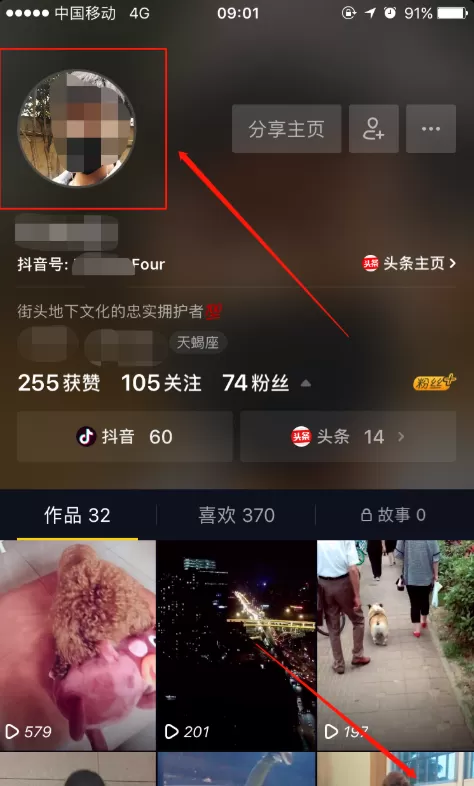 抖音APP设置id水印的操作过程