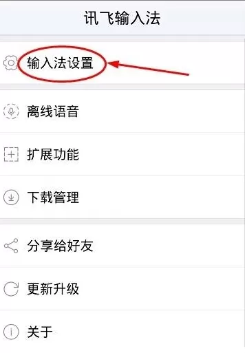 讯飞输入法中将键盘手写功能打开的具体方法