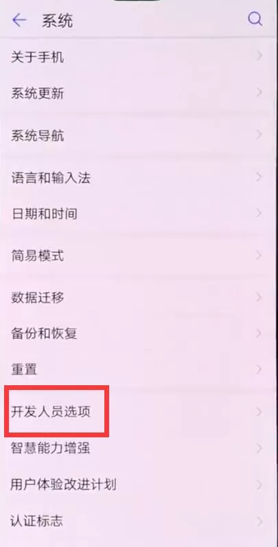 华为nova3中开启usb调试的具体操作流程