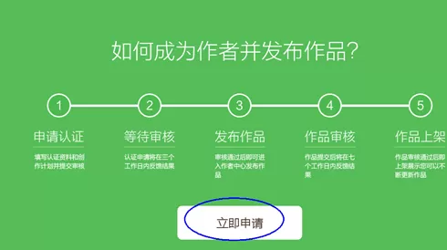 百度阅读中成为百度阅读作者的具体方法
