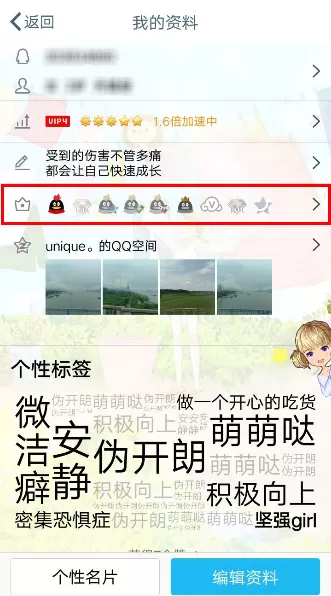 QQ手机版查询开通的会员业务的详细操作