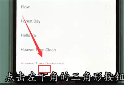 在华为nova3e中返回上一级的操作教程