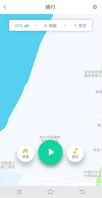 悦动圈APP在骑行中设置音乐的操作过程
