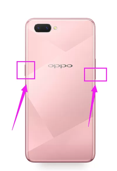 oppoa5手机中进行截屏的操作流程