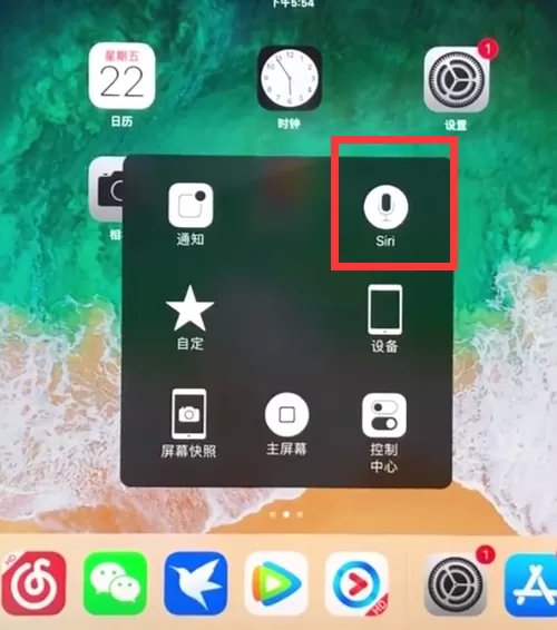 ipad呼出语音助手的操作步骤讲解