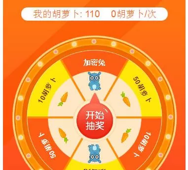 小米加密兔中抽奖的操作流程