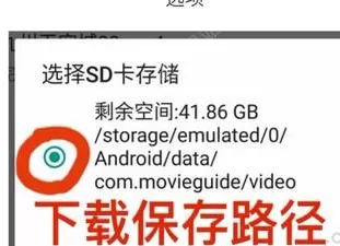 小马搜索中设置下载到SD卡的操作步骤
