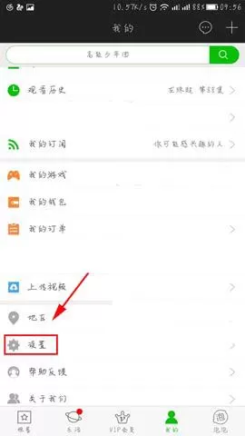 爱奇艺视频隐藏不常用服务的操作教程