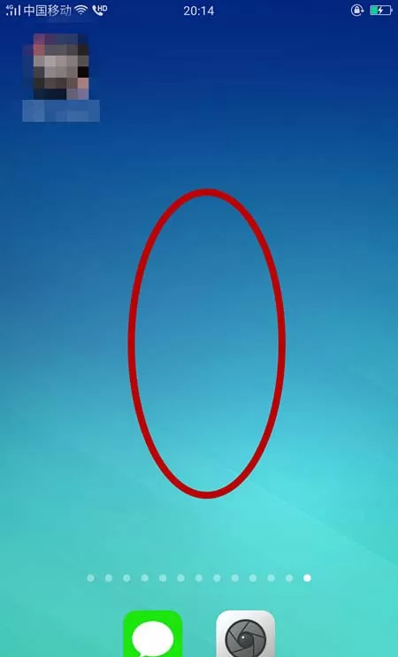 oppo find x中找到手电筒功能的具体方法