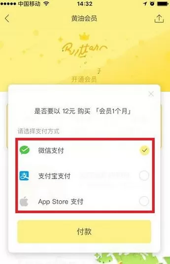 黄油相机开通会员的操作流程