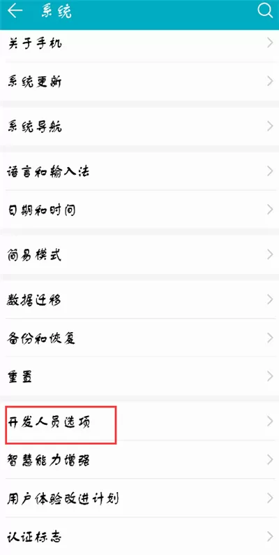 荣耀9i手机中找到开发者选项的具体步骤