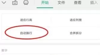 WPS Office中表格换行的具体流程介绍