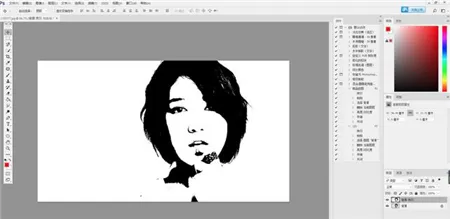 ps做出水彩风格人物的具体操作