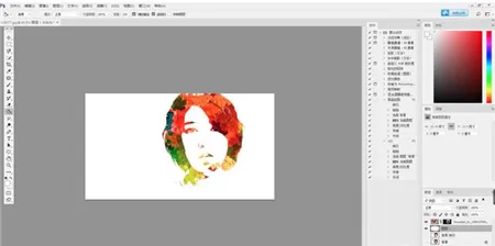 ps做出水彩风格人物的具体操作