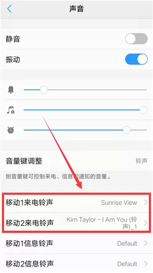 vivox21设置来电铃声的操作步骤