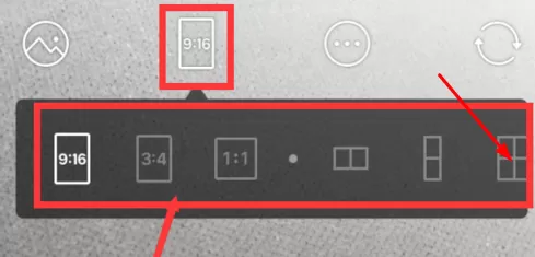 b612咔叽拍出四宫格照片的简单操作