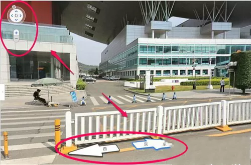 百度地图中查看街景的具体操作方法