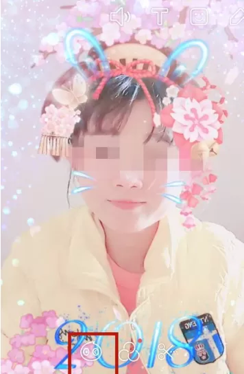 FACEU激萌制作出双重特效的具体方法