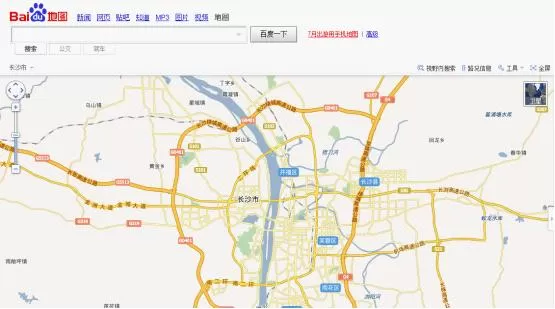 百度地图的详细使用过程