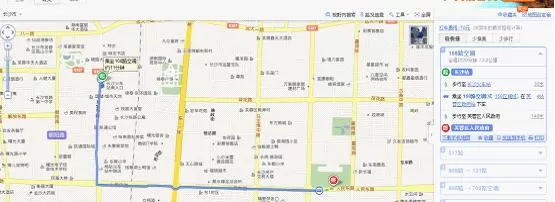 百度地图的详细使用过程