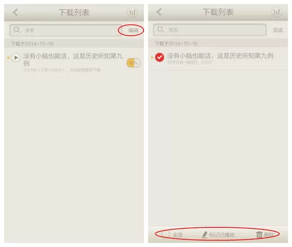 荔枝FM下载节目的详细操作
