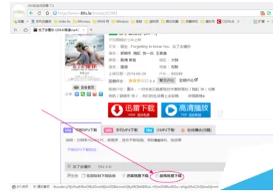 qq旋风中下载电影的详细操作步骤