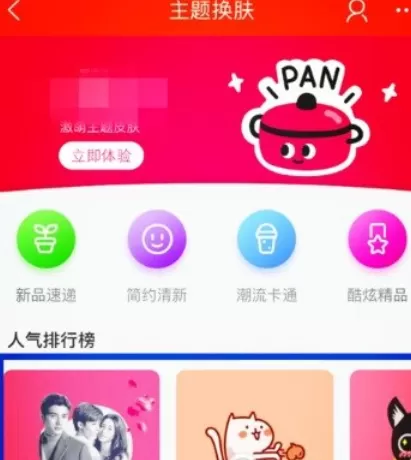 在手机淘宝中设置皮肤的具体操作步骤