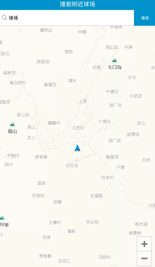 使用篮球教学助手搜索附近球场的简单操作