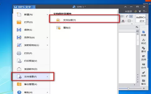 在WPS2013中将文件加密保护的具体方法介绍