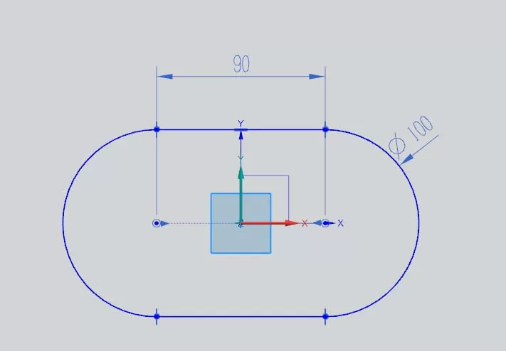 UG建模机械配件封板模型的操作教程