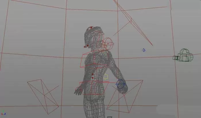 maya绘制出轻骑兵模型的操作步骤