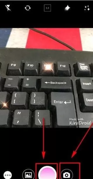 KiraDroid制作出闪光特效的具体操作方法