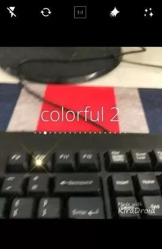 KiraDroid制作出闪光特效的具体操作方法