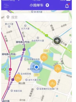 小鸣单车APP中扫码解锁的具体操作步骤