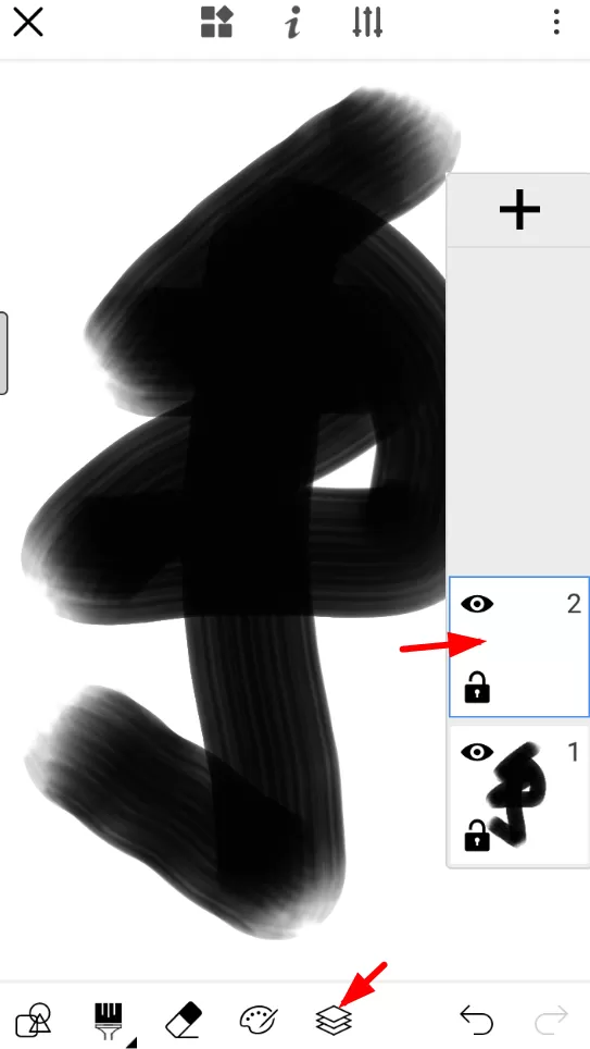 画世界图层合并的详细操作过程