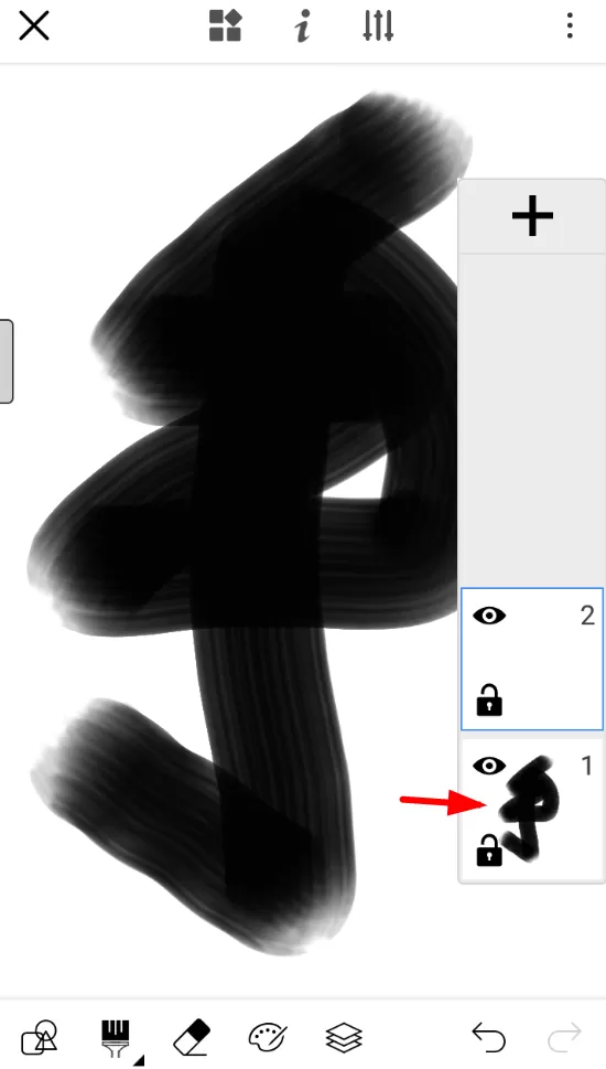 使用画世界进行翻转图层的具体操作