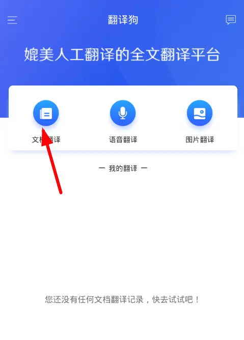 翻译狗软件的使用过程介绍