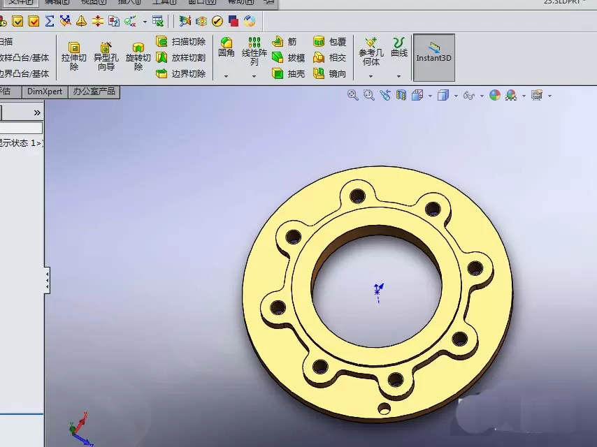 solidworks绘制剖视图的具体操作教程