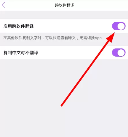 翻译君设置跨软件翻译的操作教程