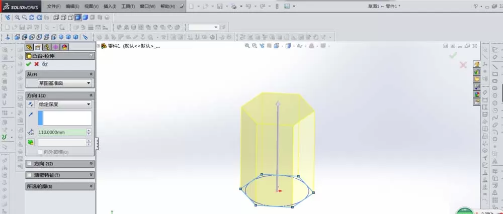 SolidWorks为零件加上螺纹孔的详细操作