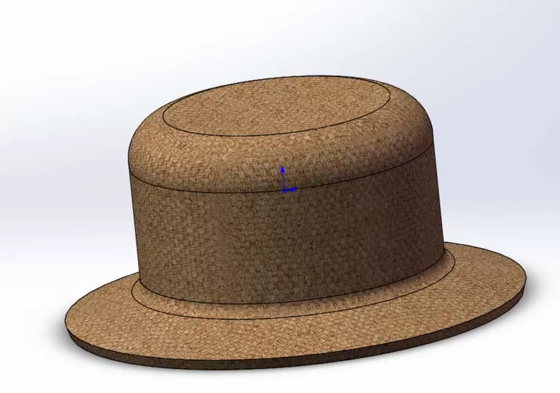 Solidworks制作帽子的具体操作步骤