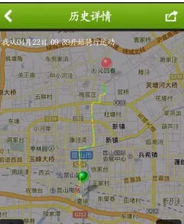 咕咚运动中记录运动轨迹的操作方法