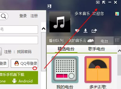 多米音乐查询下载路径的操作步骤