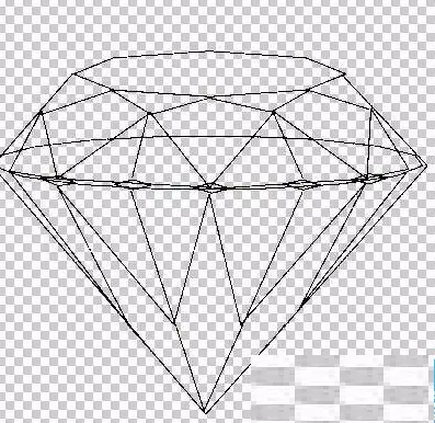 ps设计出闪耀水晶钻石图片的操作流程