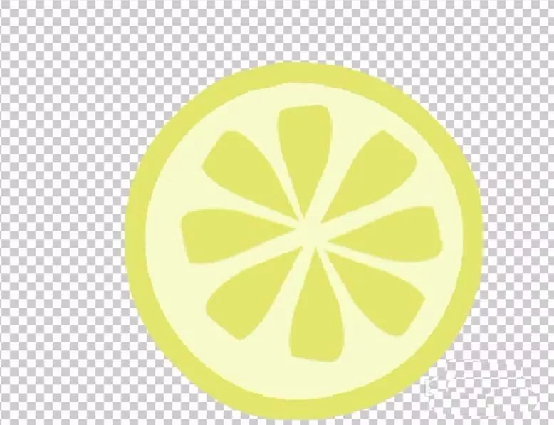 ps制作出切开柠檬图标的详细方法