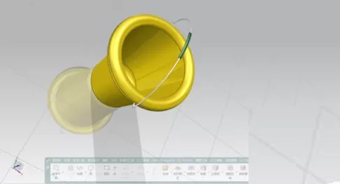 UG绘制出水桶模型并渲染的操作教程