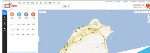 在百度地图中同时标注多个地点的具体操作方法