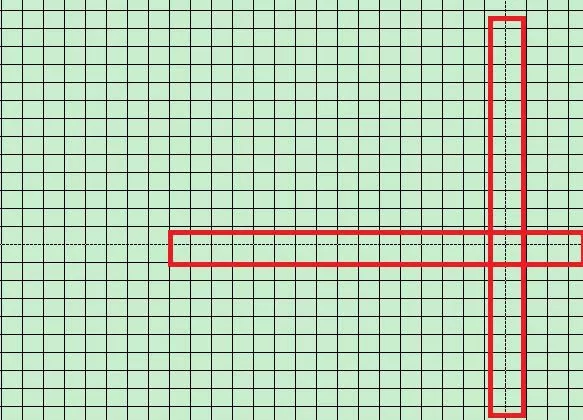 在excel表格中制作出2cm小方格效果的具体操作步骤