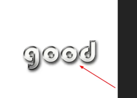 利用photoshop制作出液态金属文字的详细步骤