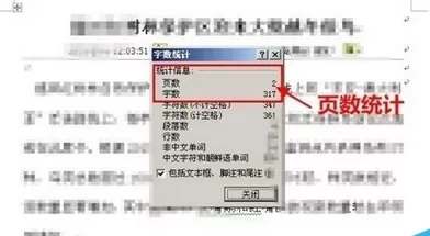 利用office2007进行查看word文档页数的详细方法
